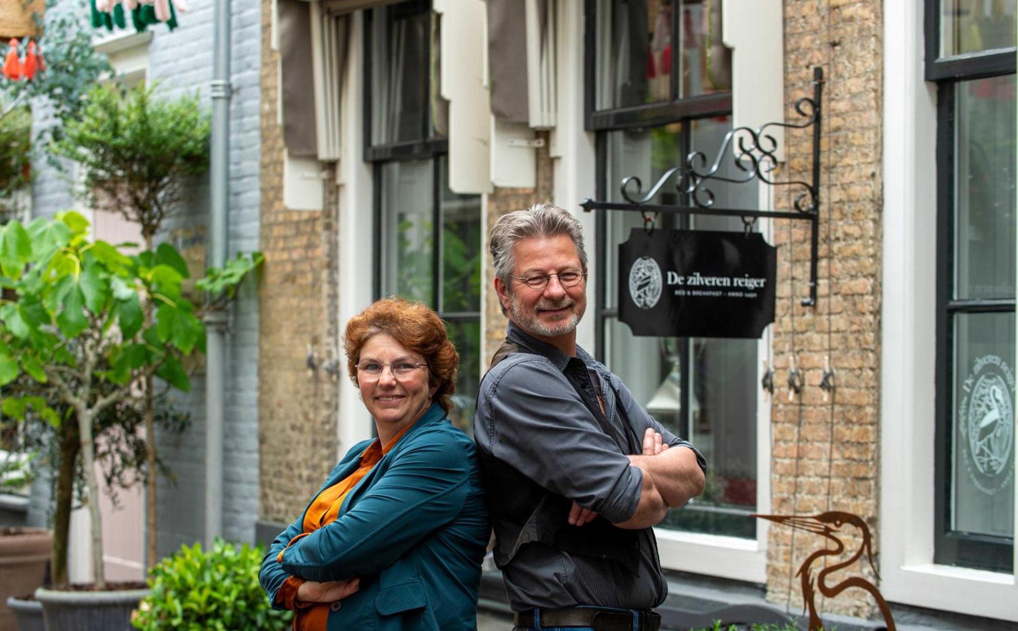 B&B De Zilveren Reiger Middelburg Bagian luar foto